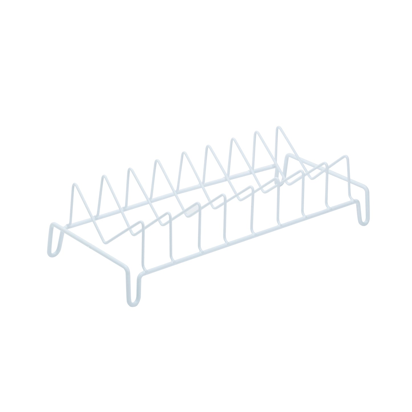 Kitchen Details Lid Organizer, White (Dimensions: 13.9 x 6.6 x 5.5 inch)