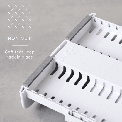 YouCopia® Plastic and Metal StoreMore® Pan & Lid Rack, Premium Edition, Made for Kitchen Organization and Accessibility